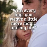 Hug Quotes for Him