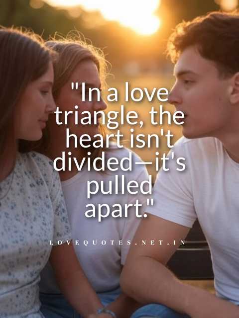 Love Triangle Quotes