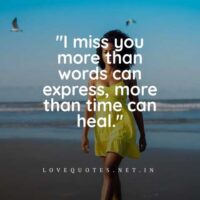 Miss You My Love Quotes