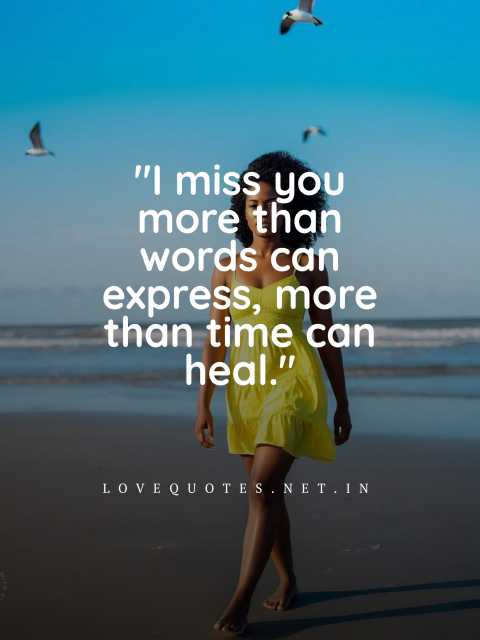 Miss You My Love Quotes