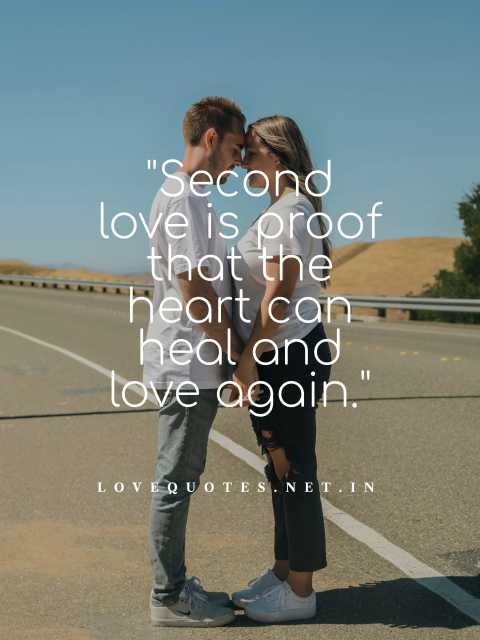 Second Love Quotes