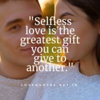 Selfless Love Quotes