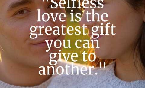 Selfless Love Quotes