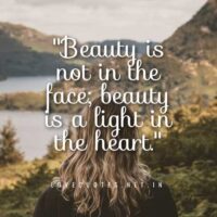 Short Beauty Quotes for Her