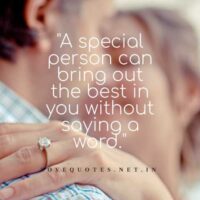 Special Person in My Life Quotes