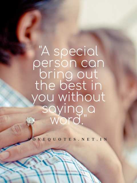 Special Person in My Life Quotes