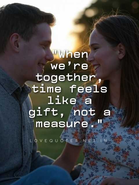 Time Quotes for Love